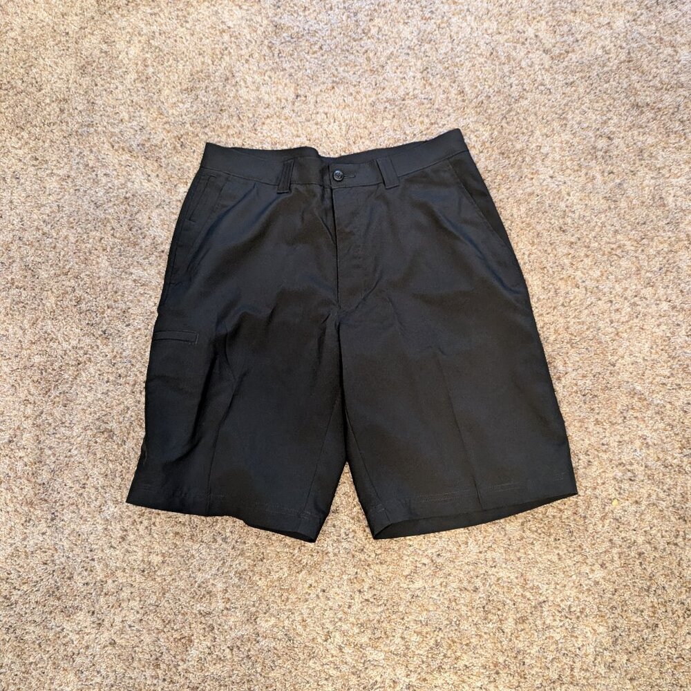 Mens Black Golf Shorts